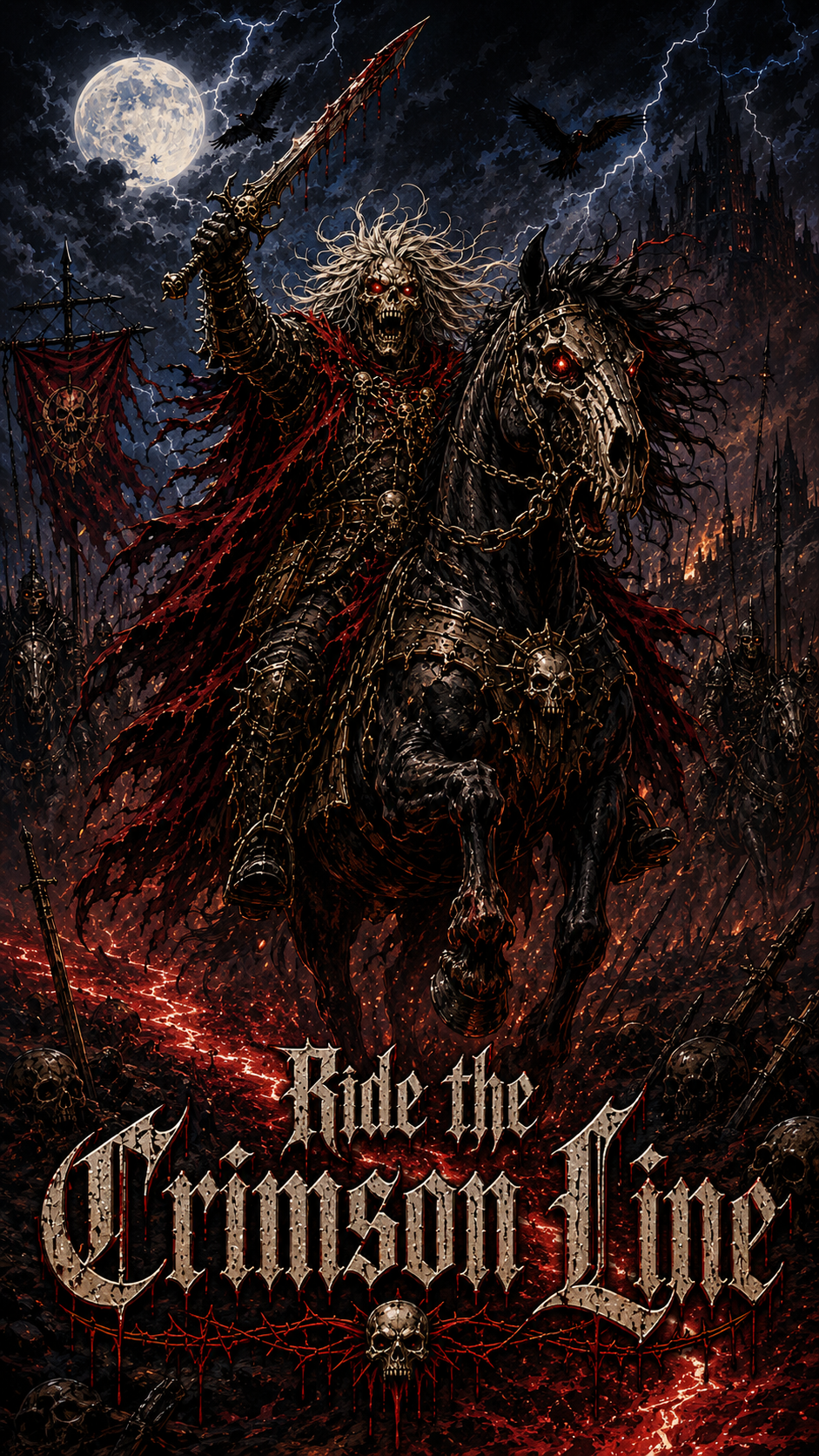 Ride the Crimson Line